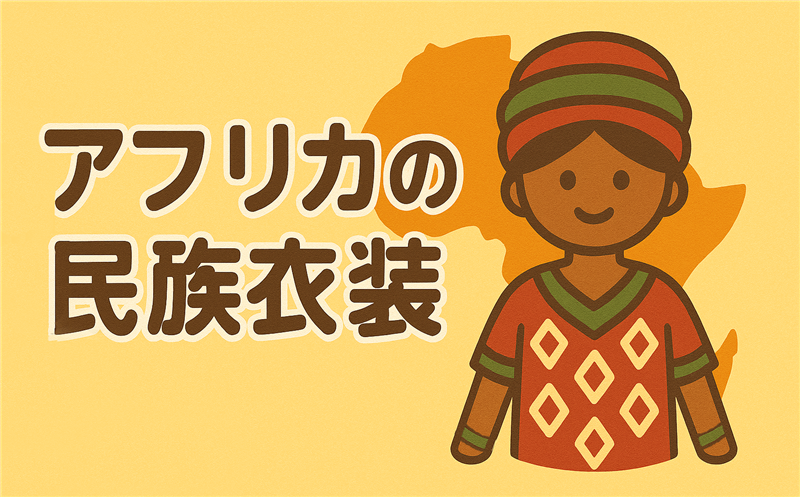 アフリカ民族衣装の種類と特徴|女性編